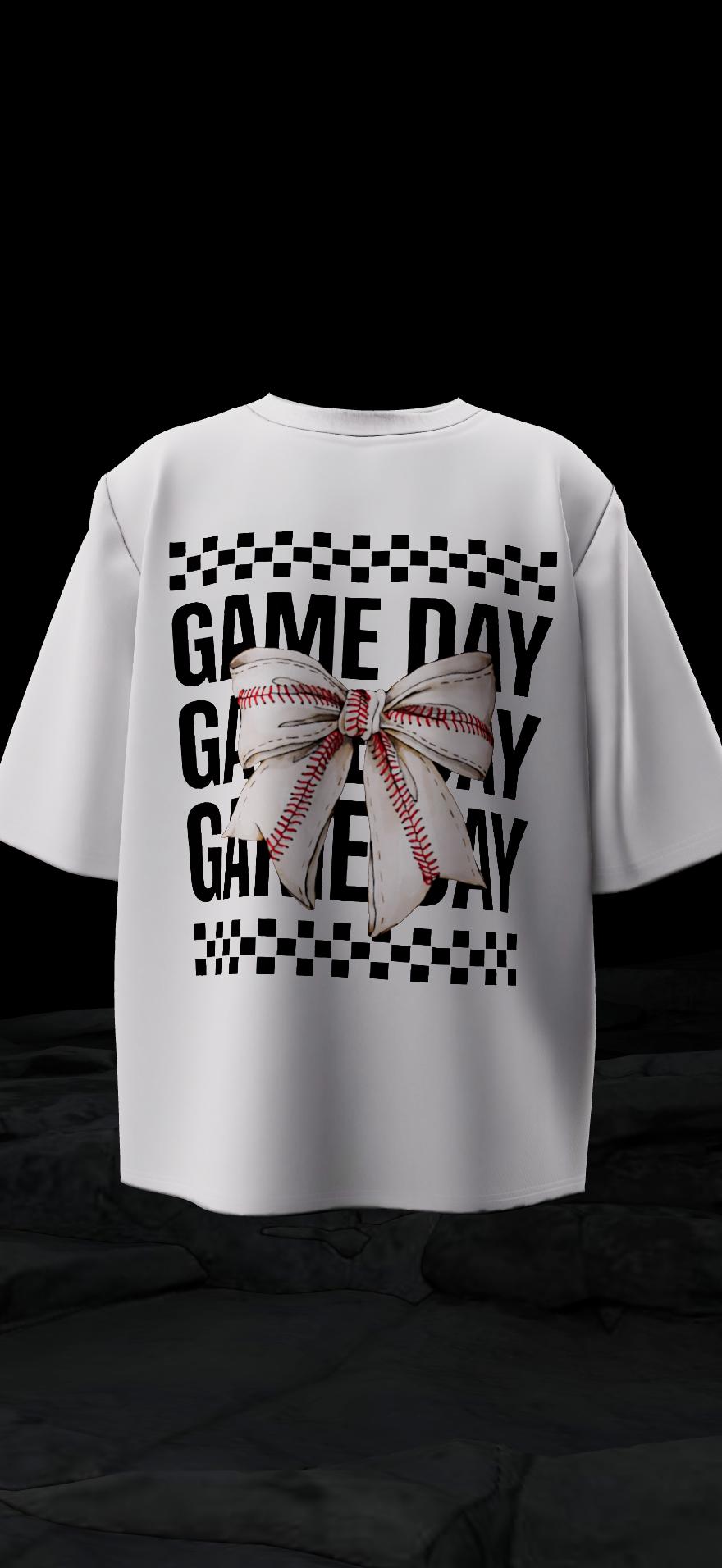 Baseball Game Day Graphic T-Shirt: Personalized Designs, Sports Apparel
