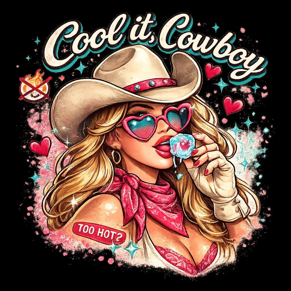 Cowgirl “Cool it Cowboy” T